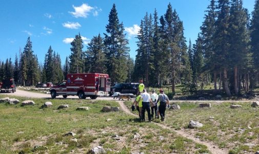 Falling boulder injures woman hiking Utah mountain trail