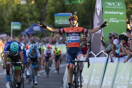 Canola wins sprint to take stage at Tour of Utah