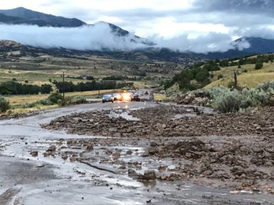 Highway crews cleaning up after flooding closes Utah routes