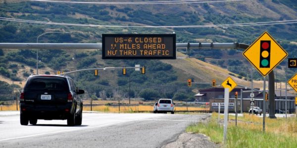 Highway crews cleaning up after flooding closes Utah routes