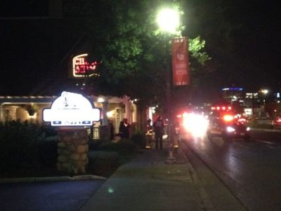 Pepper spray discharge forces in evacuation of restaurant