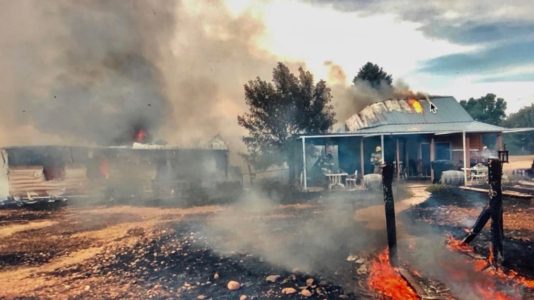 Wildfire in southern Utah grows to 10,000 acres