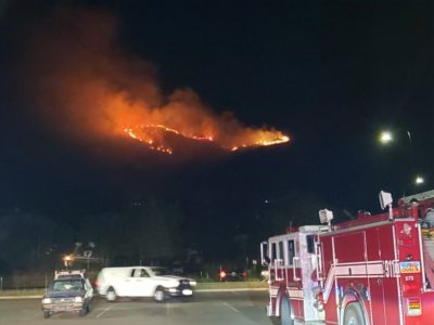 Officials say wildfire near Layton is 60% contained