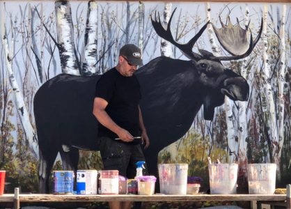 Mountainland One Stop Murals Bring Patriotism and Wildlife to Main Street