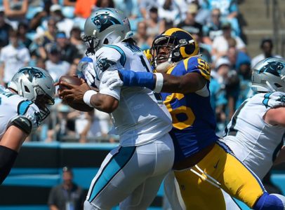 Goff, Gurley lead Rams to 30-27 win over Panthers
