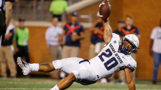 Utah State rides big plays to 62-7 rout of Stony Brook