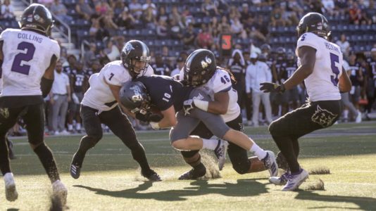 Kincaide, Talton help Nevada slip past Weber State, 19-13