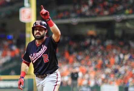 The Latest: Nats dominate Astros, take 2-0 World Series lead
