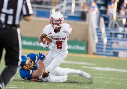 SUU Football’s Carlton Johnson Named as Big Sky Offensive Player of the Week