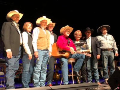 Governor Herbert presents Lifetime Achievement to Waddie Mitchell & Jack Hannah