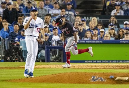 Kendrick slam in 10th lifts Nats over Dodgers 7-3, into NLCS