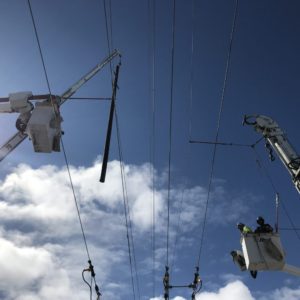 Utah power company uses outage to replace damaged insulators