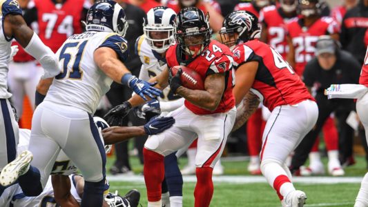 Rams snap skid by beating Falcons 37-10 as Ryan hurts ankle