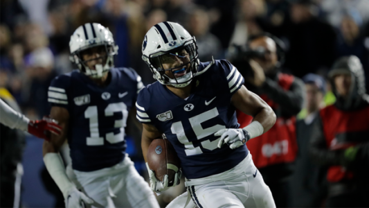 Romney’s 3 TD passes lead BYU to 31-24 win over Liberty