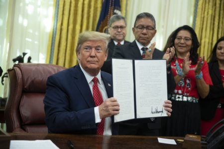 Trump order creates task force on missing American Indians