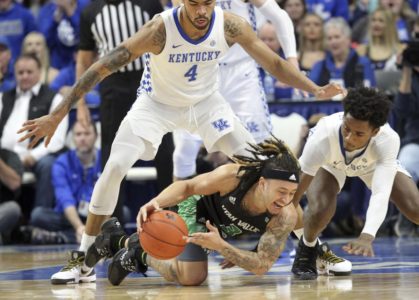 No. 9 Kentucky gets another scare, holds off Utah Valley