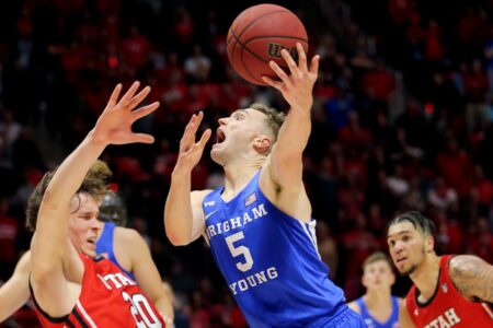 Utah beats BYU in OT 102-95; 1st win over Cougars since 2015