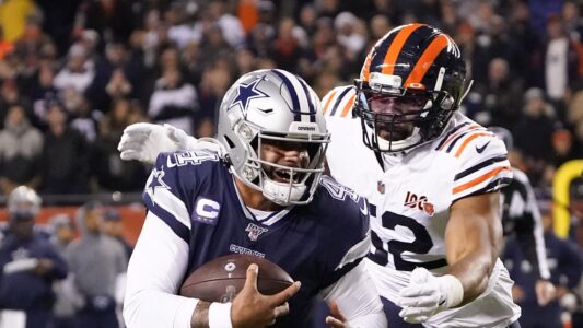 Mitchell Trubisky helps Bears beat Cowboys 31-24
