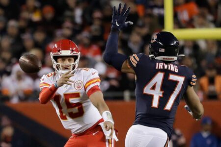 Chiefs school Matt Nagy, Chicago Bears in 26-3 win