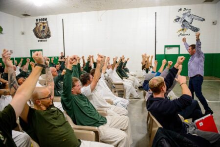Prison speech club helps inmates work at rebuilding lives