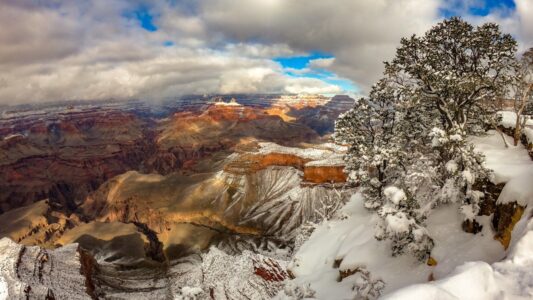 Wintry weather restricts access to some parks in Southwest