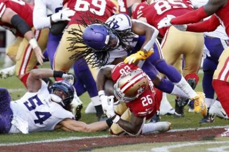 49ers win 1st playoff game in 6 years, 27-10 over Vikings