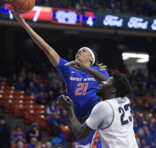 Boise State rallies from 19 down, beats Utah State 88-83 in OT