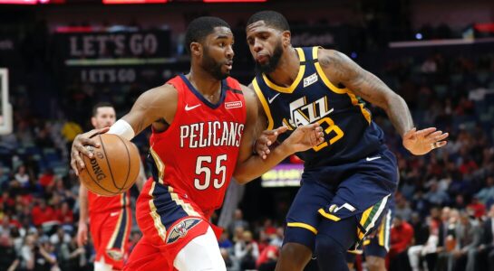 Bogdanovic, Jazz edge Pelicans 128-126 for 6th straight win