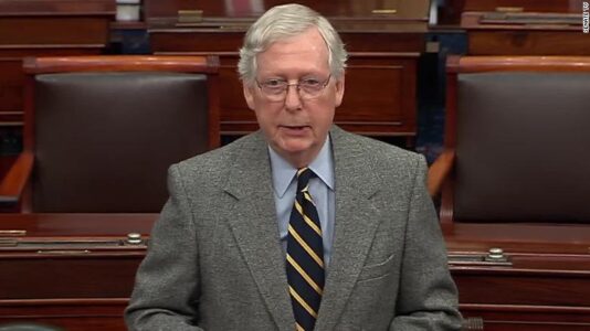 Small cracks have appeared in GOP unity on impeachment trial