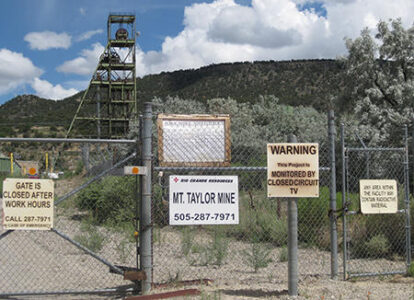 Company to shut down inactive New Mexico uranium mine