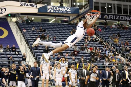 DeBisschop carries Northern Arizona past Weber State 72-64