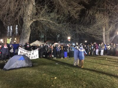 Police arrest 17 in Salt Lake City park homeless protest