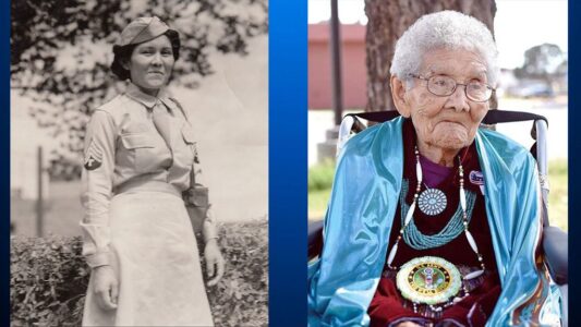 Sophie Yazzie, a WWII veteran and member of the Navajo Nation, dies at 105