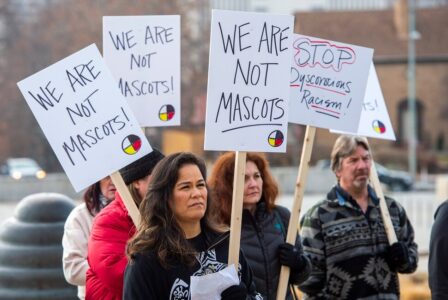 Utah American Indian mascot change resolution draws protest