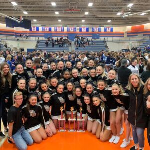 Wasatch High School Cheerleaders Take State
