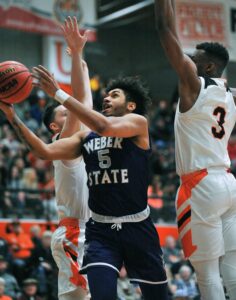 Harding 8 of his 28 in OT, Weber St. beats Idaho St. 76-68