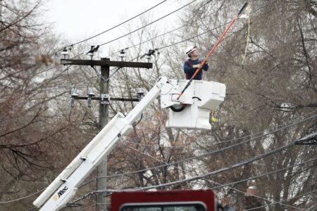 Man electrocuted when cherry picker touches power lines