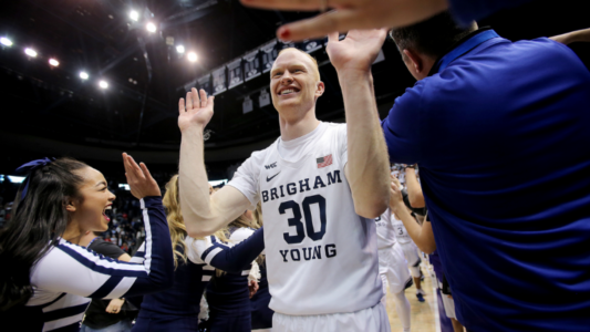 Haws makes late 3; BYU rallies to beat Saint Mary’s 81-79