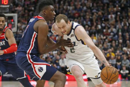 Jazz snap 4-game skid with 129-119 win over Wizards