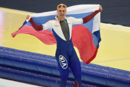 Kulizhnikov, Voronia earn speedskating world records