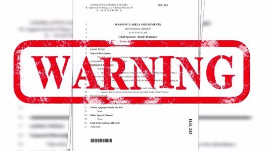 Porn warning labels proposal passes Utah Senate