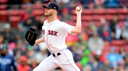 Report: Red Sox pitcher Chris Sale not expected to undergo Tommy John surgery