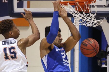 Childs scores career-high 38 as No. 17 BYU wins 9th straight