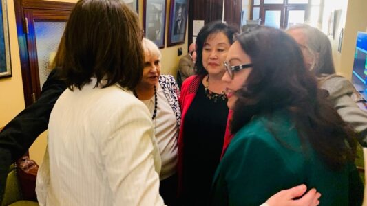 Female senators in Utah walk out as abortion bill passes