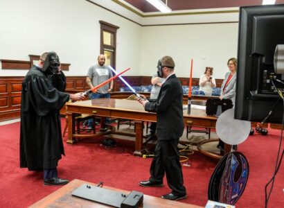 Great Falls Family Adopts Boy in Star Wars Themed Hearing