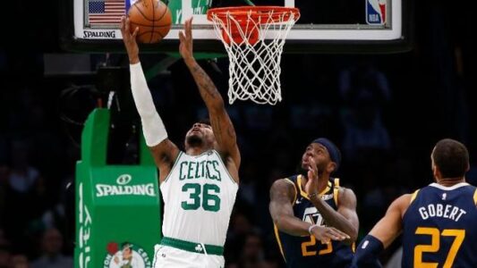 Mike Conley scores 25 points, Jazz beat Celtics 99-94