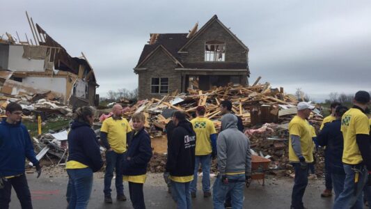 Church of Jesus Christ of Latter-day Saints Provides Relief Following Tennessee Tornado