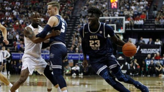 Utah State tops No. 5 San Diego State for Mountain West title