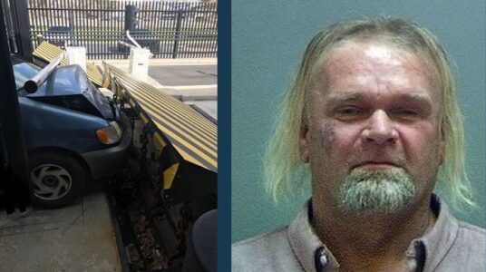 Utah man charged with ramming minivan into FBI building gate
