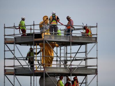 Angel Moroni Removed From Salt Lake Temple